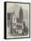 Townhall at Larne, Ireland-null-Framed Stretched Canvas