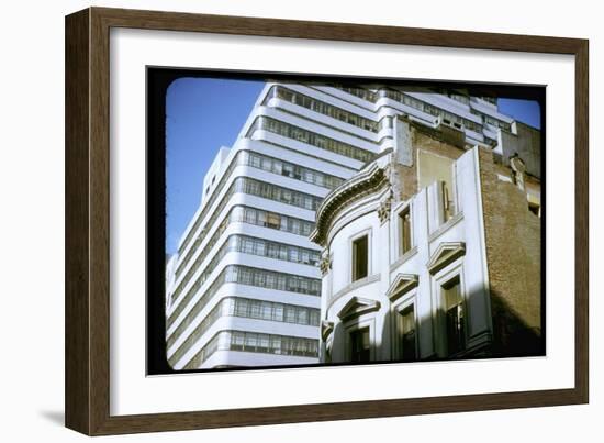 Townhouse Being Demolished-Walker Evans-Framed Photographic Print