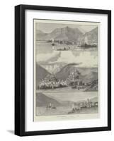 Towns in the Canton of Ticino-Amedee Forestier-Framed Giclee Print