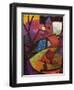 Townscape, Badacsony Hillside-Emil Parrag-Framed Giclee Print