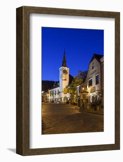 Townscape of Gumpoldskirchen, Lower Austria, Austria, Europe-Gerhard Wild-Framed Photographic Print