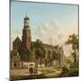 Townspeople Near the Nicolaikerk, Utrecht-Jan Hendrik Verheyen-Mounted Giclee Print