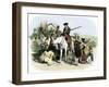 Townspeople of Winchester, Virginia, Appeal to George Washington, French and Indian War-null-Framed Giclee Print