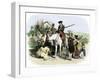 Townspeople of Winchester, Virginia, Appeal to George Washington, French and Indian War-null-Framed Giclee Print