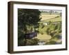 Towpath, Monmouth and Brecon Canal, Tal Y Bont, Powys, Mid-Wales, Wales, United Kingdom-David Hughes-Framed Photographic Print