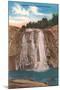 Toxaway Falls, Western North Carolina-null-Mounted Art Print
