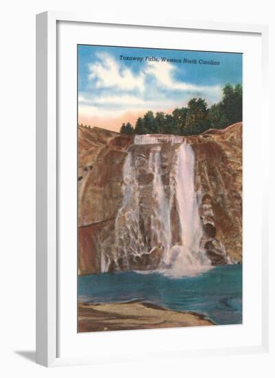 Toxaway Falls-null-Framed Art Print