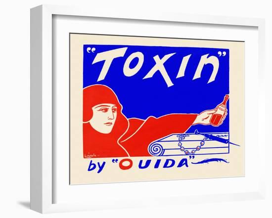 "Toxin" by "Ouida"-null-Framed Art Print