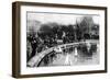 Toy Boats at the Tuileries Gardens, Paris, 1931-Ernest Flammarion-Framed Giclee Print