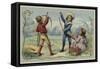 Toy Bow and Arrows-null-Framed Stretched Canvas