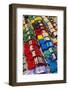 Toy Cars Made with Metal Food Box and Sold on the National 7 Road, Madagascar, Africa-Bruno Morandi-Framed Photographic Print
