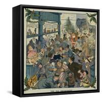 Toy Department-Louis M. Glackens-Framed Stretched Canvas
