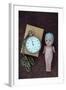 Toy Doll and Watch-Den Reader-Framed Photographic Print