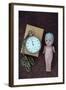 Toy Doll and Watch-Den Reader-Framed Photographic Print