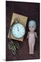 Toy Doll and Watch-Den Reader-Mounted Photographic Print