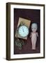 Toy Doll and Watch-Den Reader-Framed Premium Photographic Print