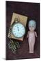 Toy Doll and Watch-Den Reader-Mounted Premium Photographic Print