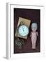 Toy Doll and Watch-Den Reader-Framed Photographic Print