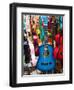 Toy Guitars, Olvera Street Market, El Pueblo de Los Angeles, Los Angeles, California, USA-Walter Bibikow-Framed Photographic Print