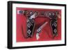 Toy Holster and Six-Shooter-null-Framed Art Print