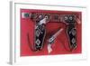 Toy Holster and Six-Shooter-null-Framed Art Print