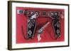 Toy Holster and Six-Shooter-null-Framed Art Print