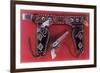 Toy Holster and Six-Shooter-null-Framed Premium Giclee Print