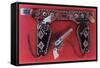 Toy Holster and Six-Shooter-null-Framed Stretched Canvas