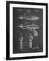 Toy Laser Gun Patent Print-Cole Borders-Framed Art Print