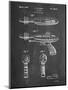 Toy Laser Gun Patent Print-Cole Borders-Mounted Art Print