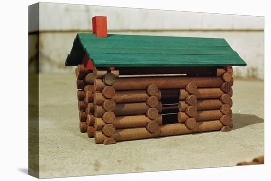 Toy Log Cabin-William P. Gottlieb-Stretched Canvas