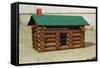 Toy Log Cabin-William P. Gottlieb-Framed Stretched Canvas