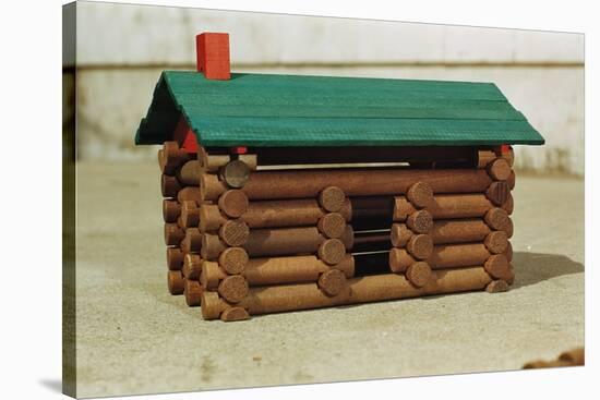 Toy Log Cabin-William P. Gottlieb-Stretched Canvas