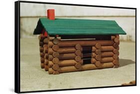 Toy Log Cabin-William P. Gottlieb-Framed Stretched Canvas