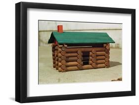 Toy Log Cabin-William P. Gottlieb-Framed Photographic Print