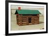 Toy Log Cabin-William P. Gottlieb-Framed Photographic Print