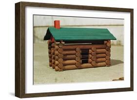 Toy Log Cabin-William P. Gottlieb-Framed Photographic Print