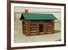 Toy Log Cabin-William P. Gottlieb-Framed Photographic Print