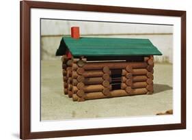 Toy Log Cabin-William P. Gottlieb-Framed Photographic Print