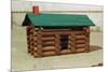 Toy Log Cabin-William P. Gottlieb-Mounted Photographic Print