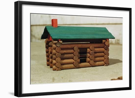 Toy Log Cabin-William P. Gottlieb-Framed Photographic Print