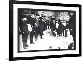 Toy Merchant, New York City-William Henry Jackson-Framed Art Print