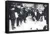 Toy Merchant, New York City-William Henry Jackson-Framed Stretched Canvas