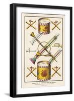 Toy Musical Instruments Including Drums and Horns-null-Framed Art Print