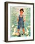 "Toy Sailboats,"June 24, 1933-Eugene Iverd-Framed Giclee Print