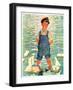 "Toy Sailboats,"June 24, 1933-Eugene Iverd-Framed Giclee Print