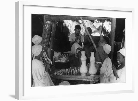 Toy Seller, Oman-null-Framed Photographic Print