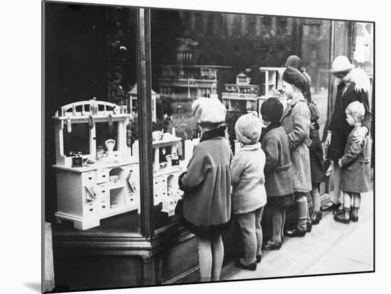Toy Shop Window-null-Mounted Photographic Print