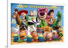 Toy Story 3 Cast-null-Framed Poster