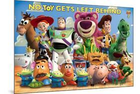 Toy Story 3 Cast-null-Mounted Poster